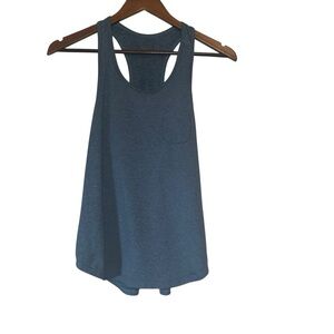 Women's Outdoor Voices Teal Blue  Athletic Racerback Tank Top